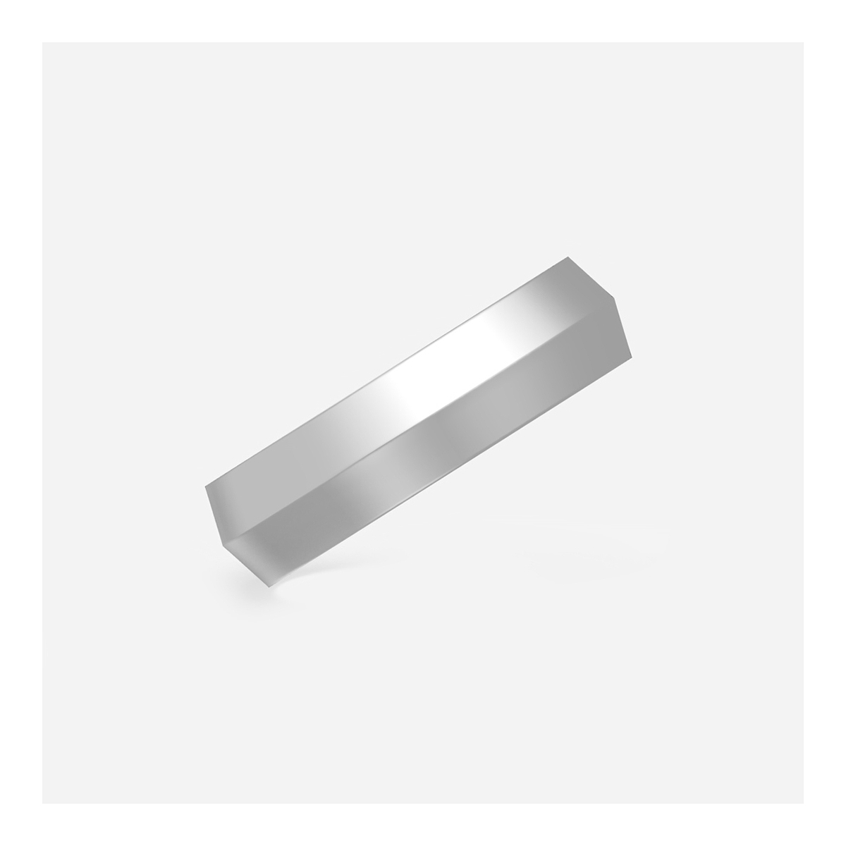 Additional Image 1 for  5mm Knife Edge Wedding Band